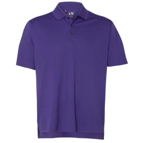 adidas Golf Men's Collegiate Purple/White Climalite Basic Sport Shirt