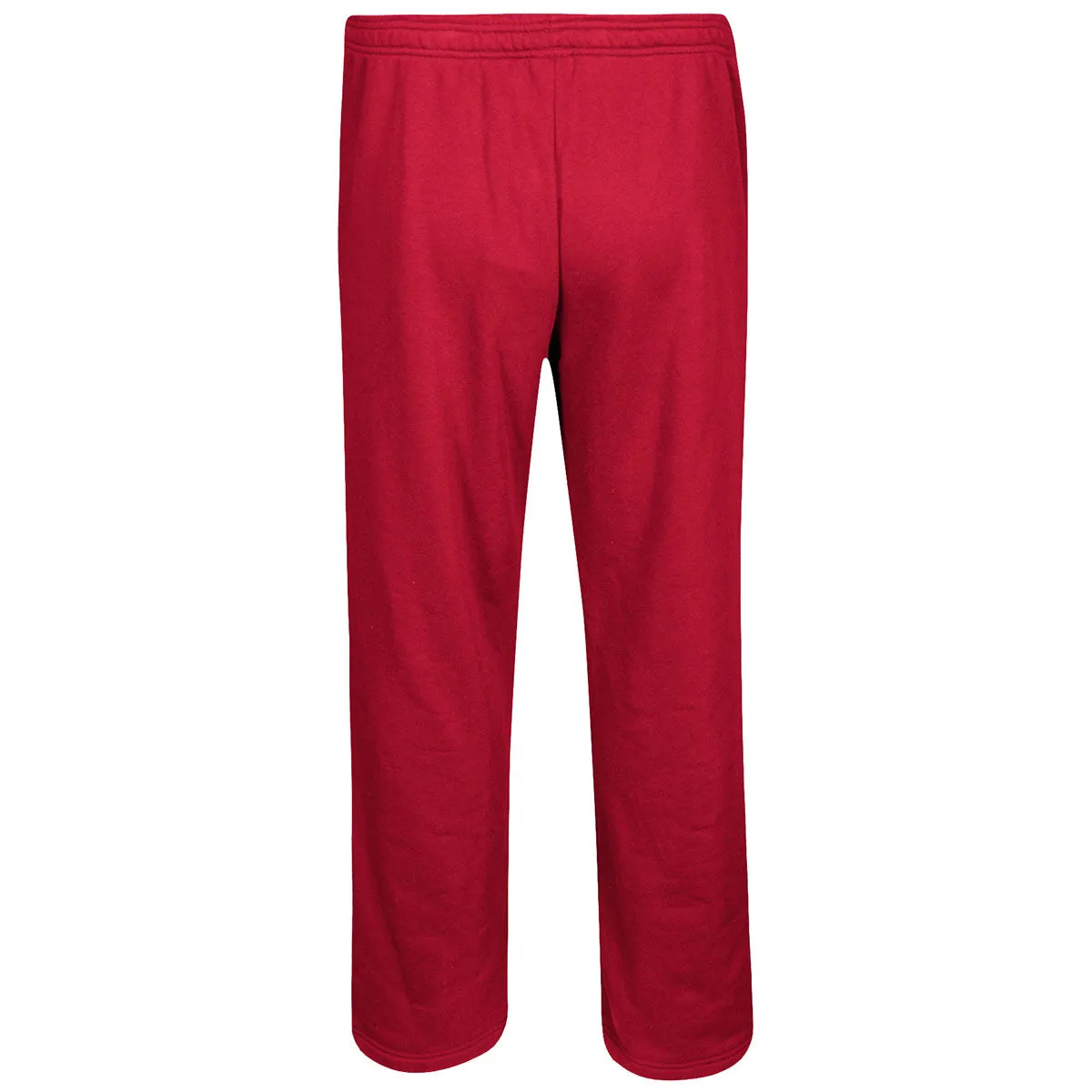 adidas Men's Power Red/White Fleece Pant