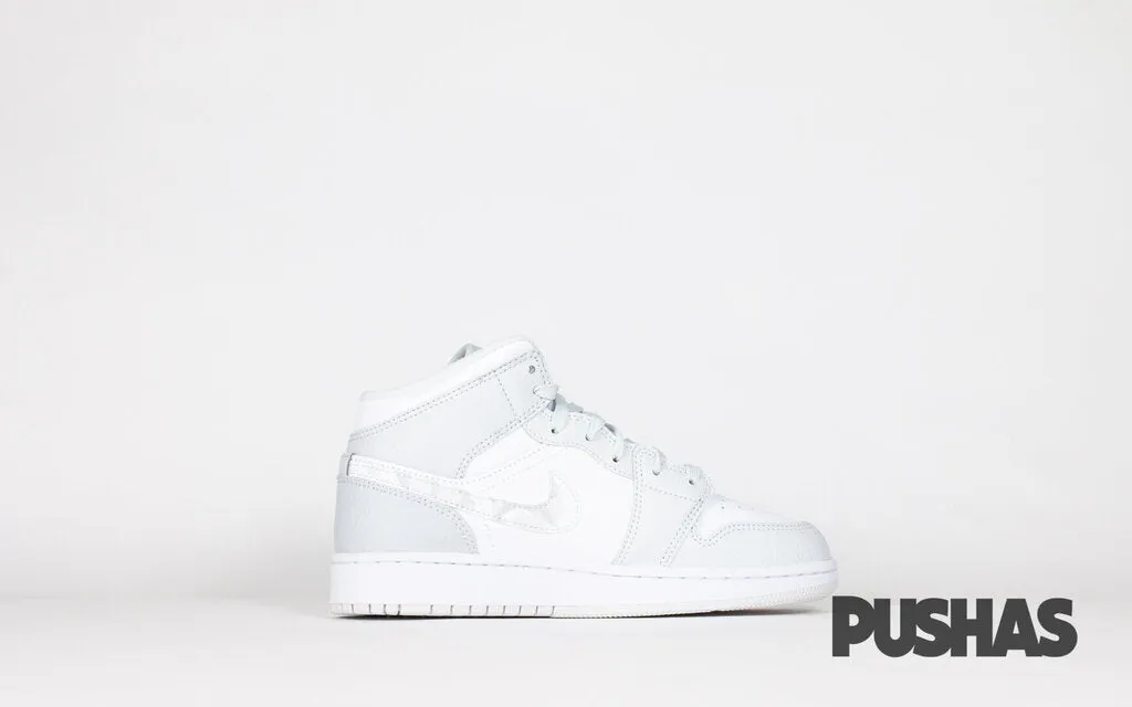 Air Jordan 1 Mid 'White Camo' GS