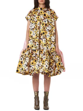 Assemblage Floral Gown (RQ30-BROWN-YELLOW)