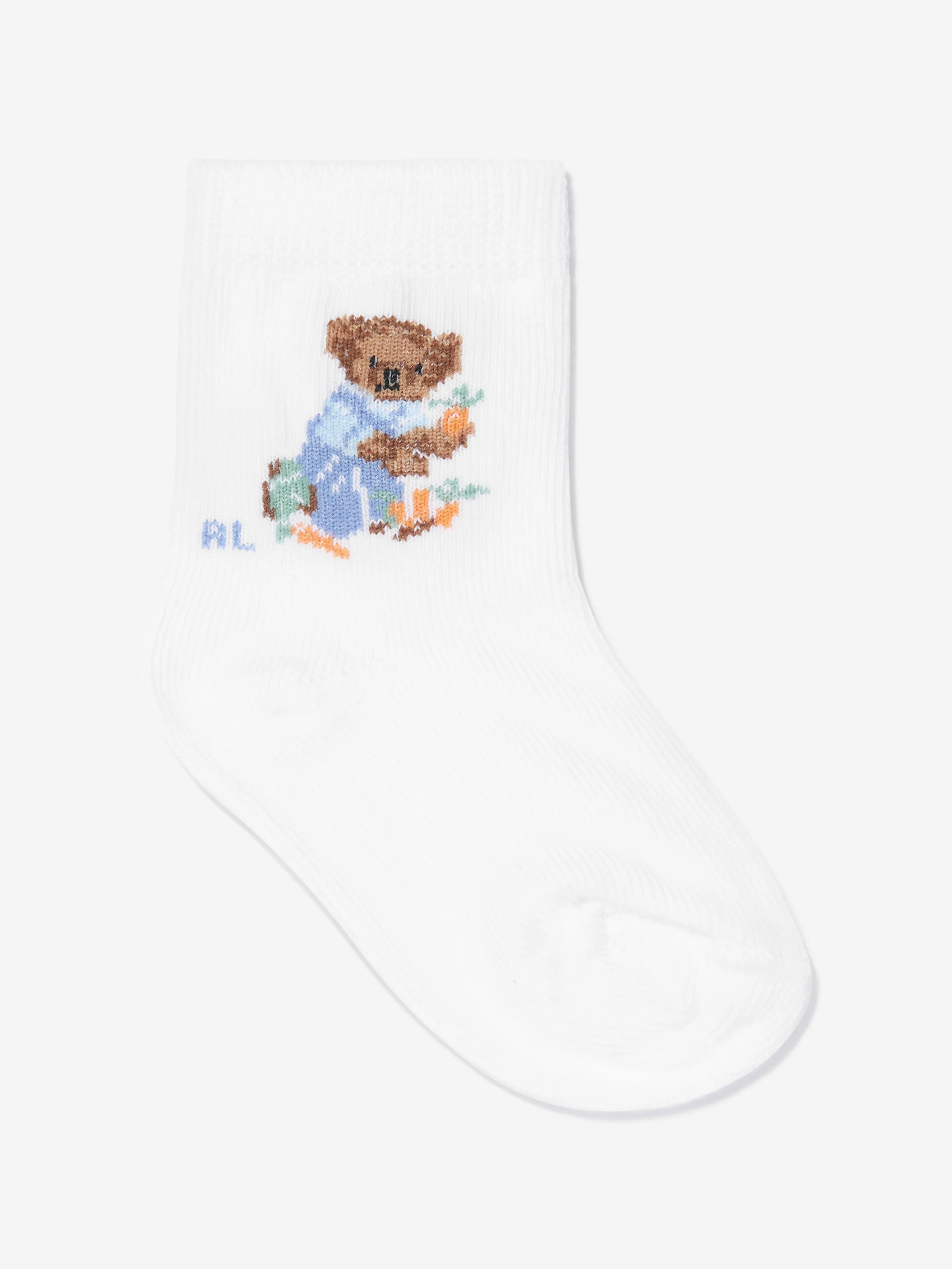 Baby Boys 3 Pack Bear Socks Set in Multicolour