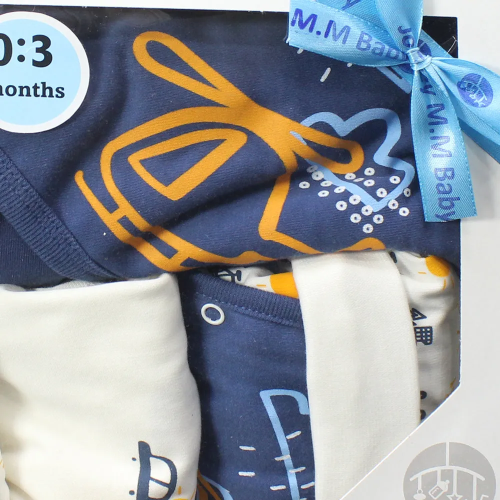 Baby Plane 5-Piece Baby Layette Set