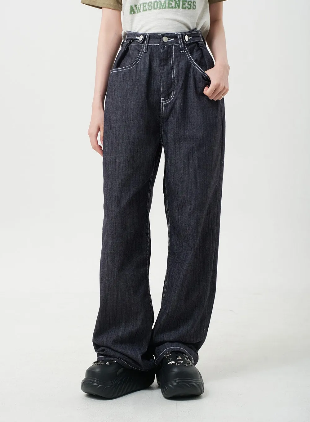 Baggy Cotton Pants BY330