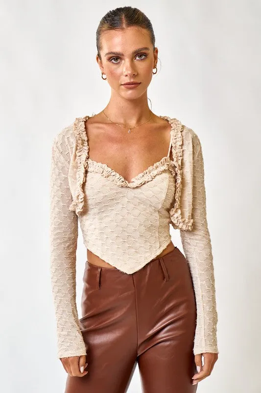 Bandana Top Bolero Set