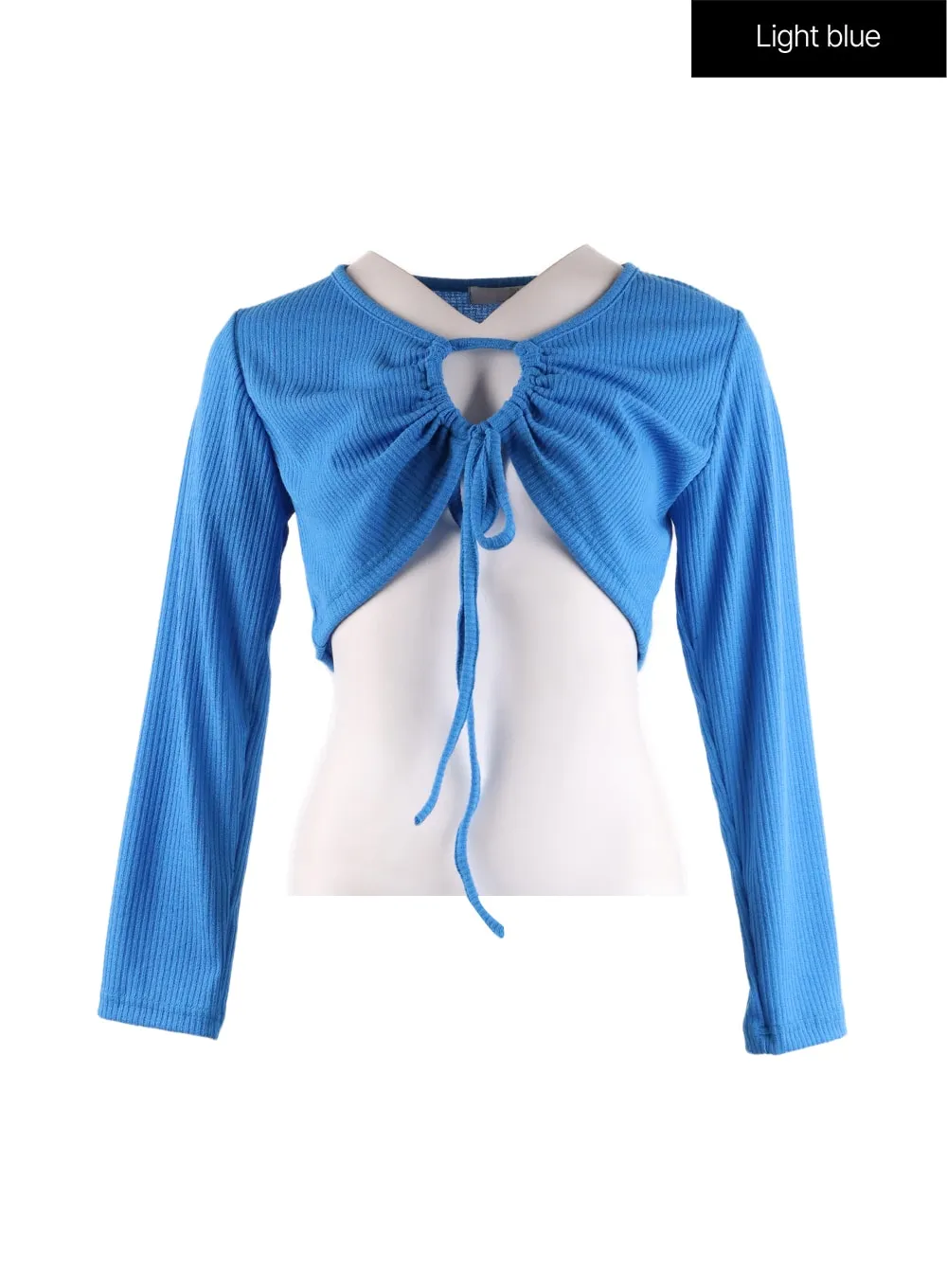 Bowknot Bolero Top IF408