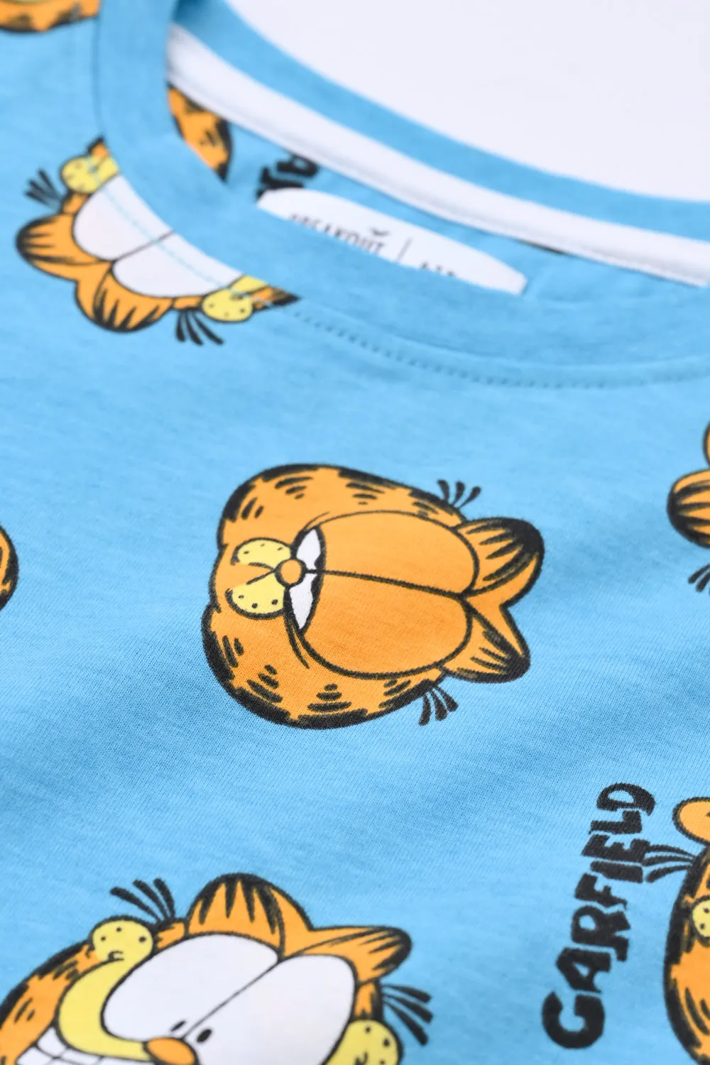 BOYS GARFIELD PRINTED TEE