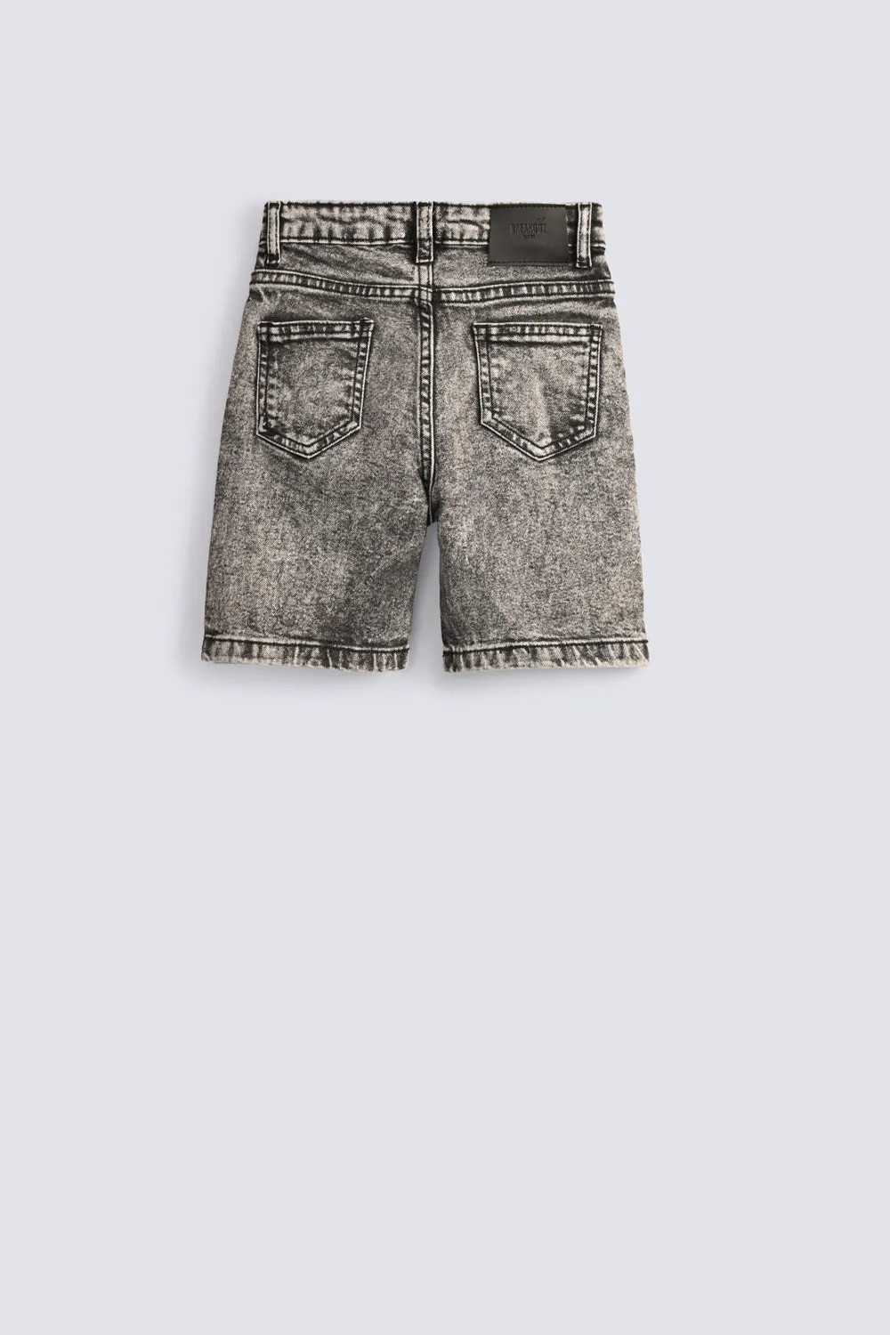 BOYS RANDOM WASH DENIM SHORTS