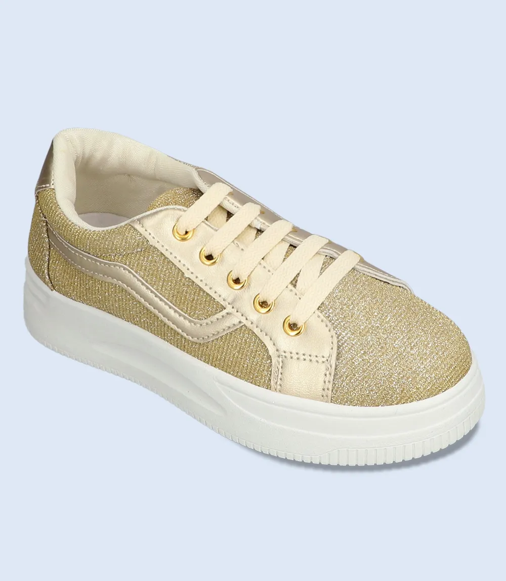 BW9560-GOLDEN-Women Sports Shoes