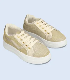 BW9560-GOLDEN-Women Sports Shoes