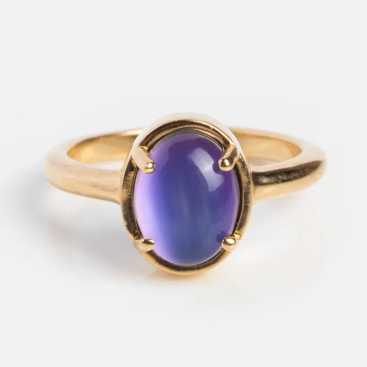 Celina Cat's Eye Moonstone Ring