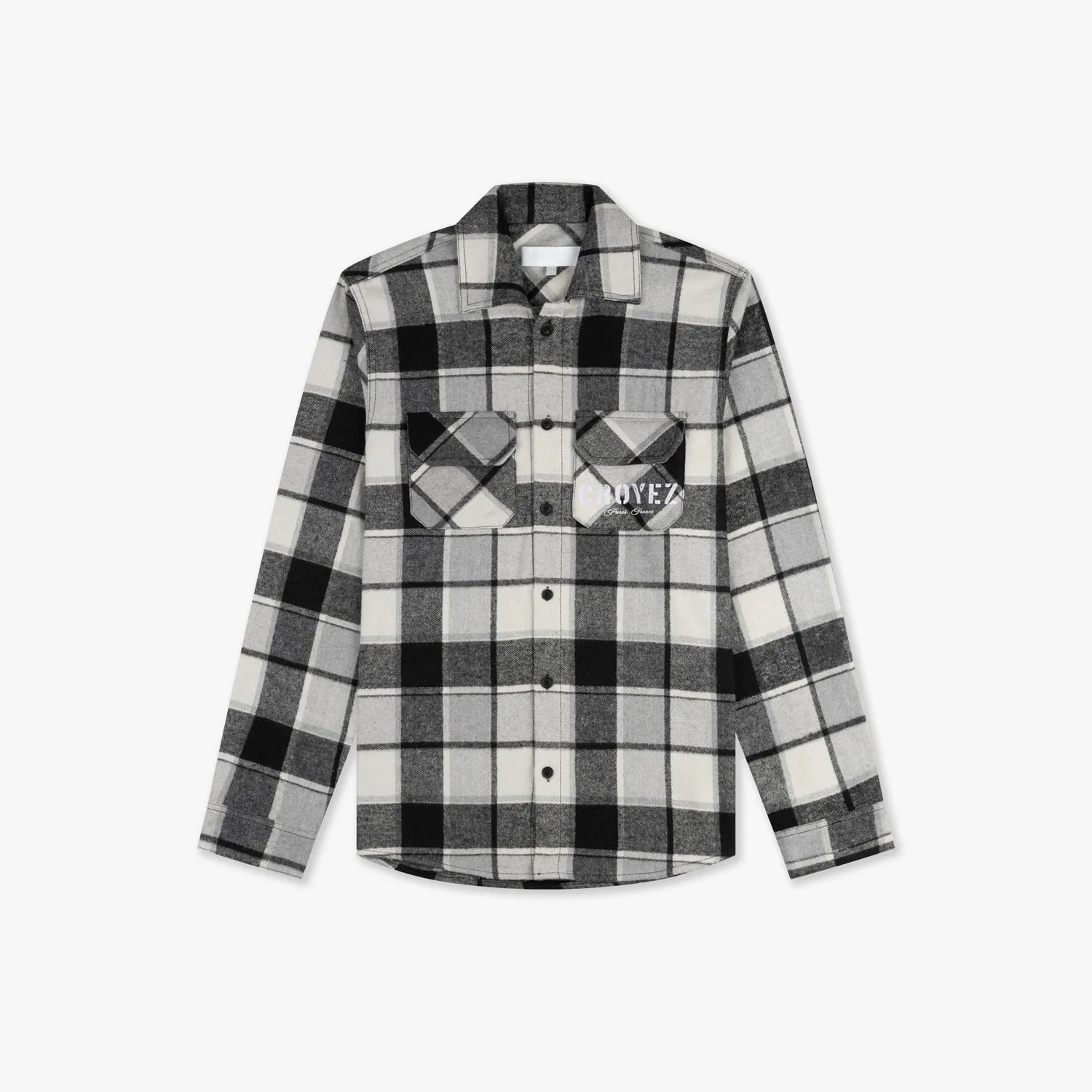 CROYEZ INTERBELLUM FLANNEL - BLACK/PURPLE