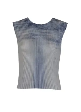 D230012 Tie Dye Pleated Top *Last Piece