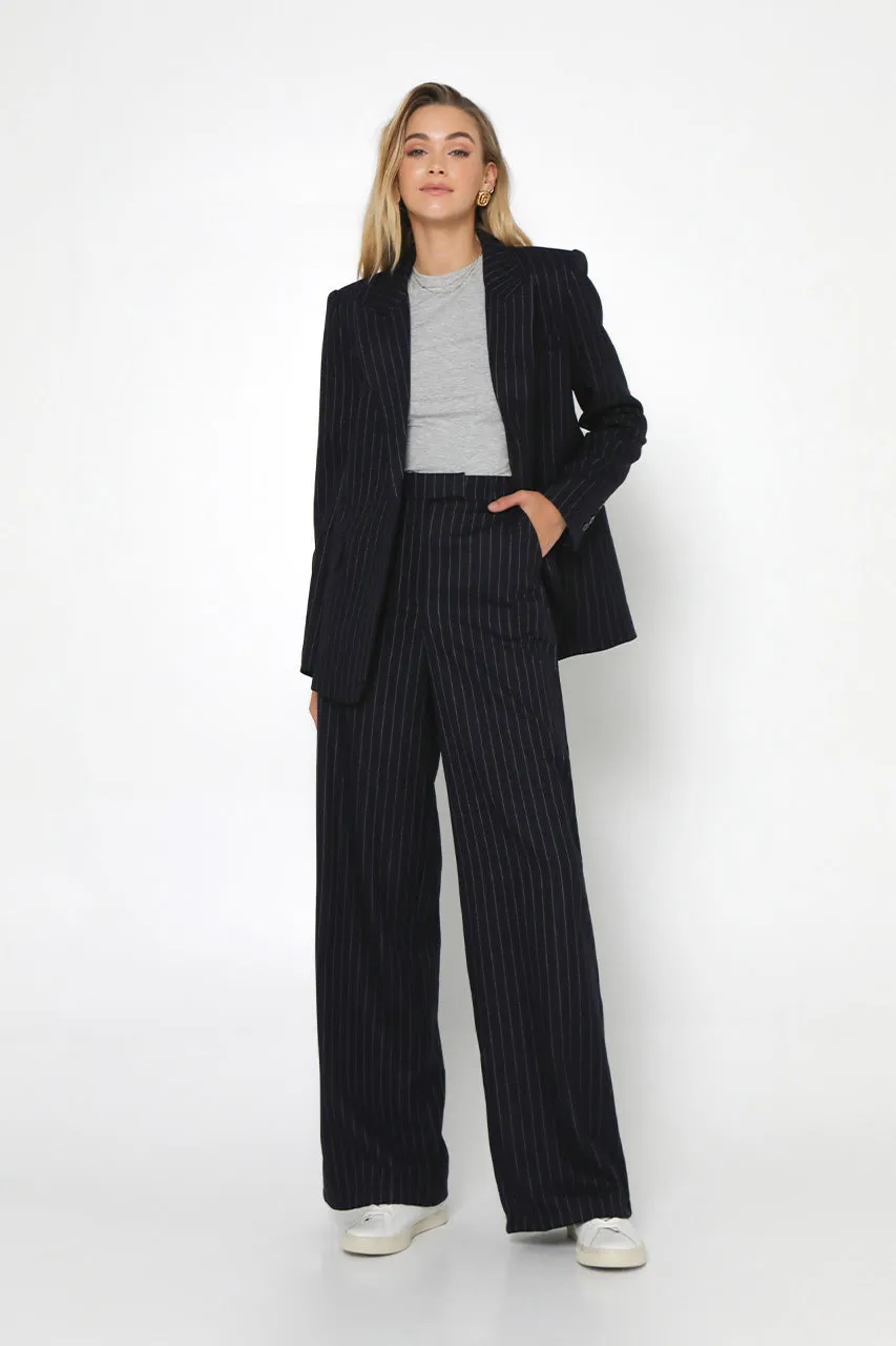 Dallas Pants | Navy Pinstripe