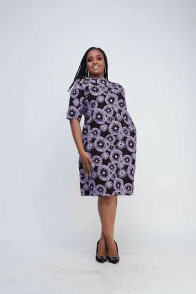 Dewuor Paloma Shift Dress - Purple