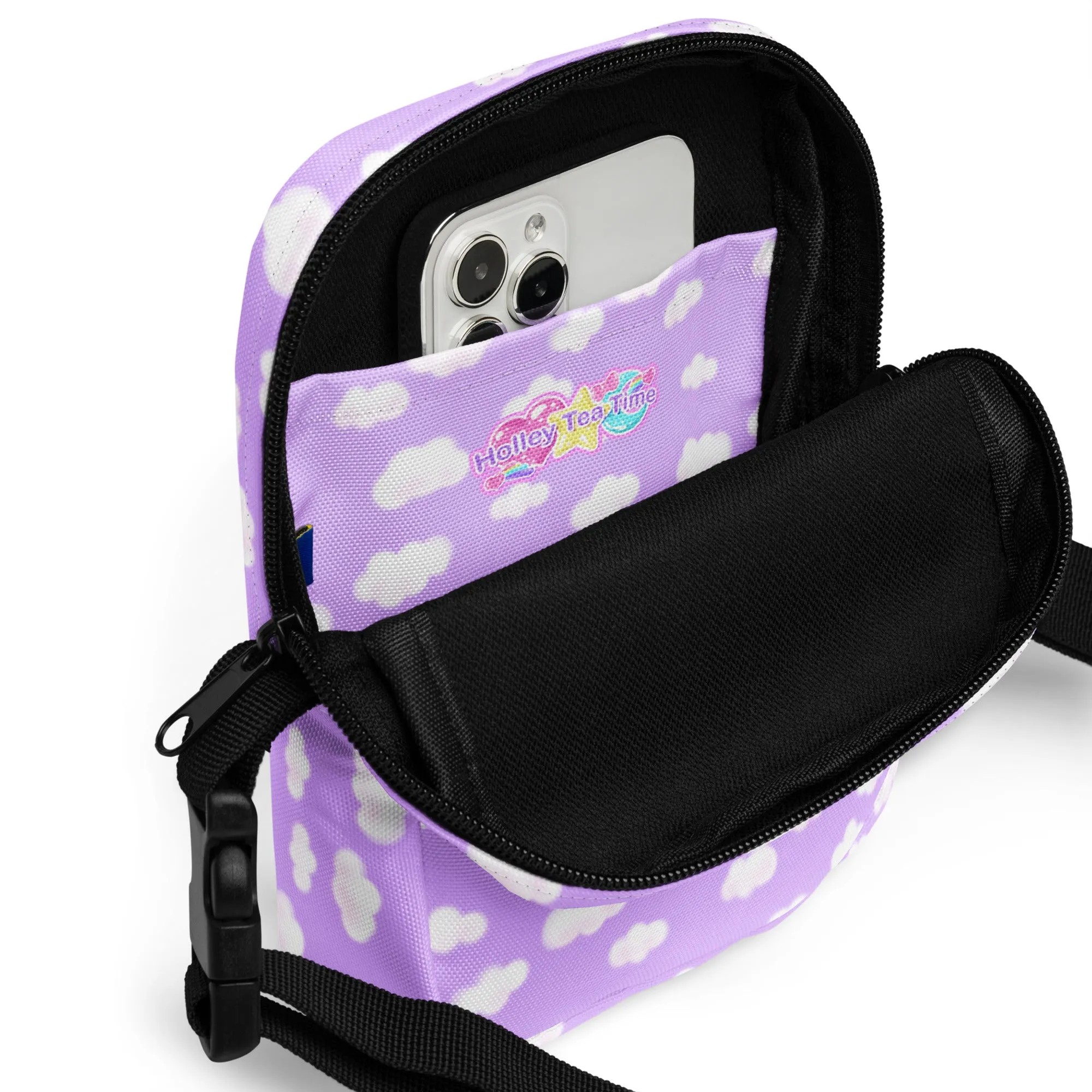 Dreamy Clouds Crossbody Bag (Lilac)