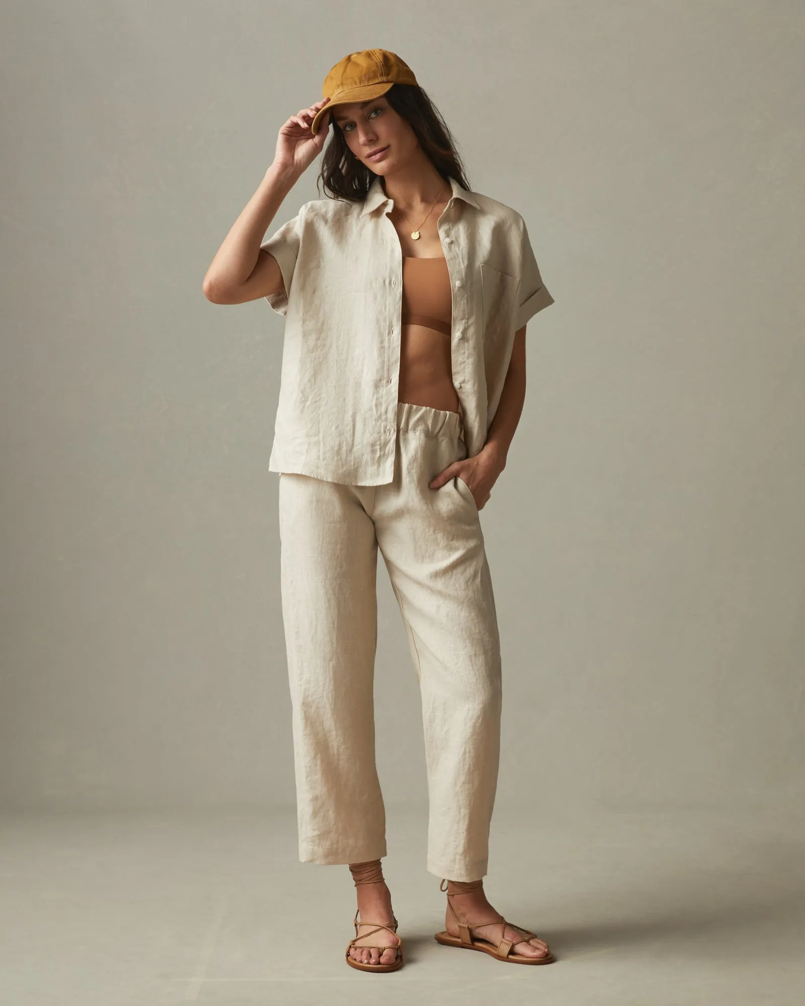 Easy Linen Pant - Cotton