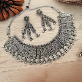 Enchanting Oxidized Necklace Set