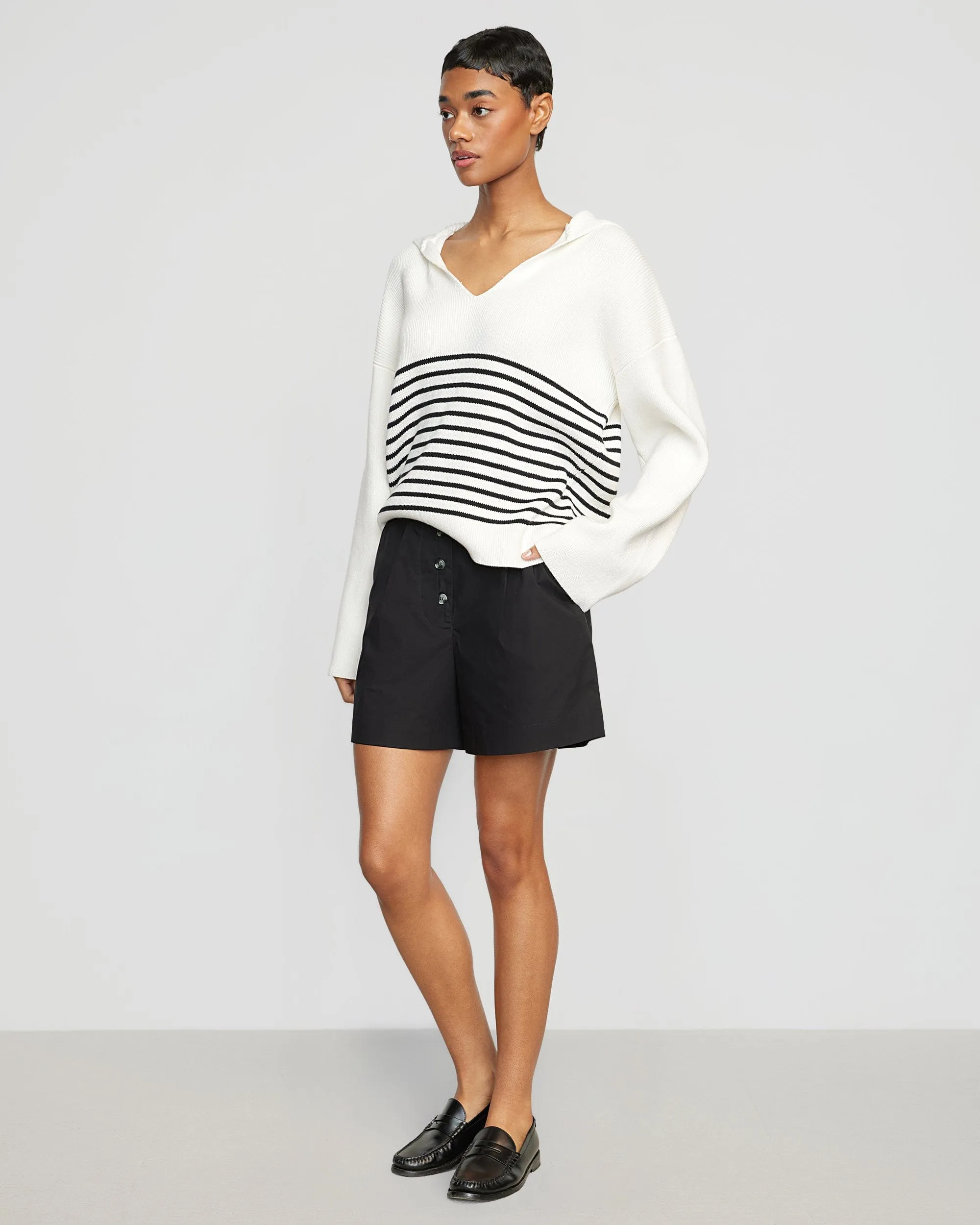 Fable Tailored Button Shorts