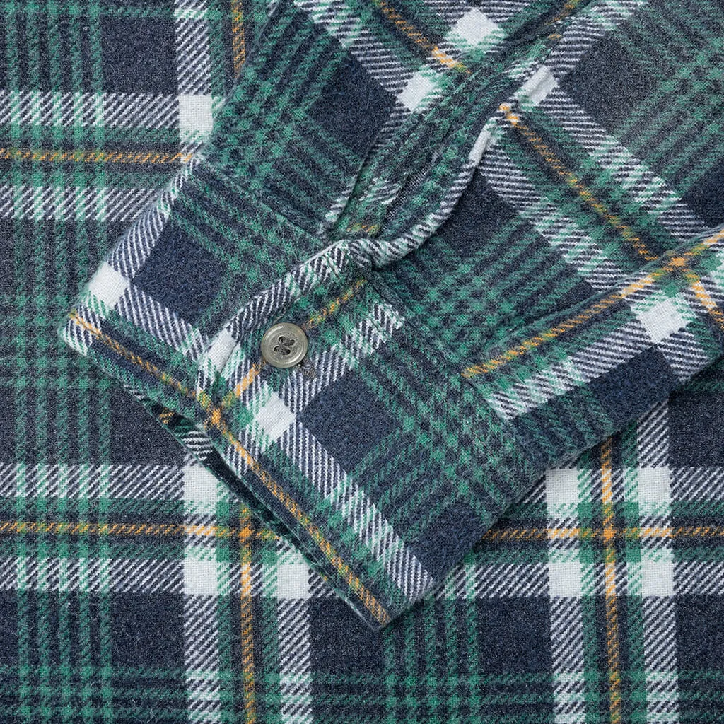 Flannel Shirt Ribbon Reflection Shirt - Assorted