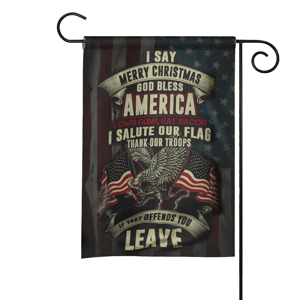 Gearhuman 3D God Bless America Custom Flag