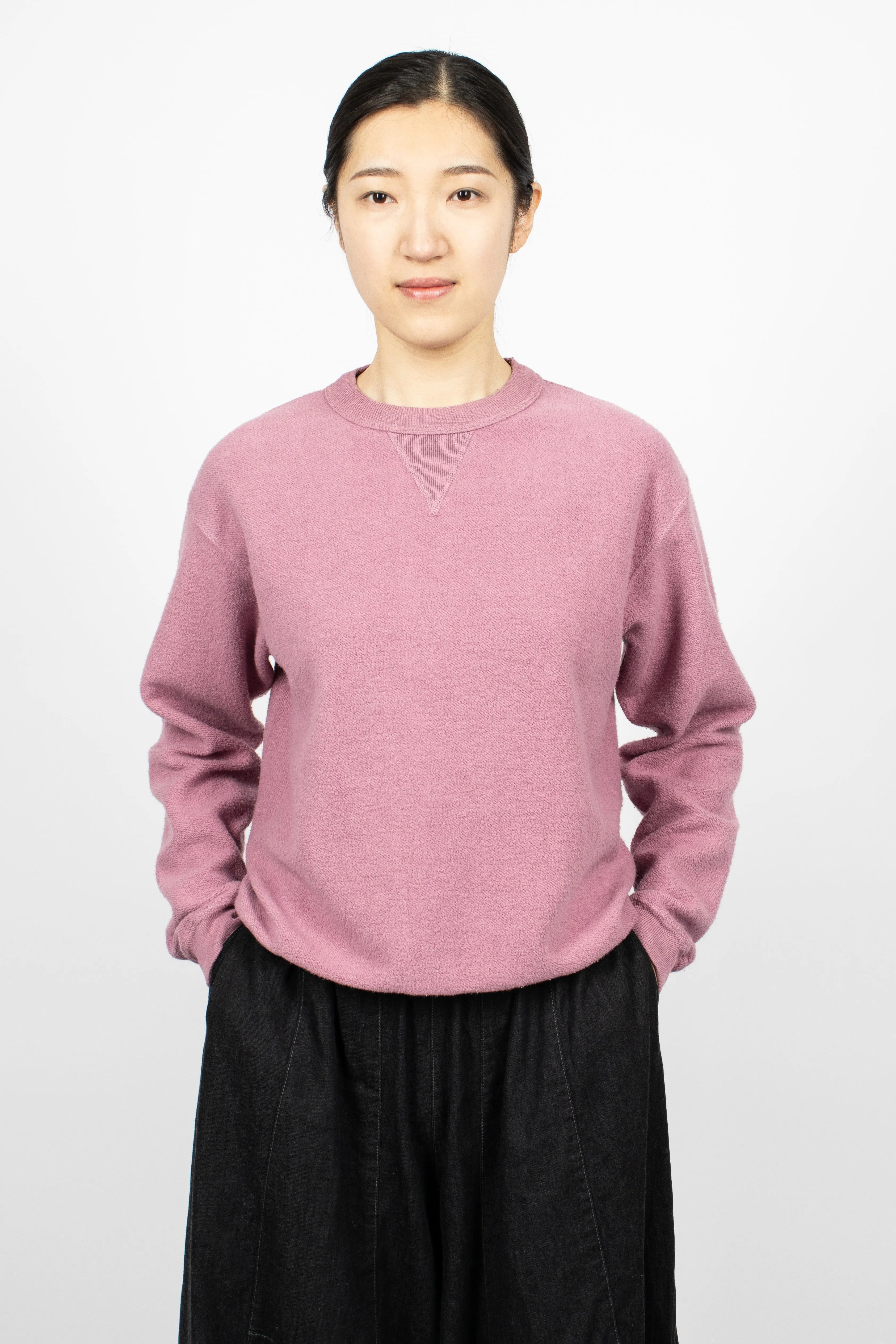 Hina Crew Neck Sweatshirt Dusky Orchid