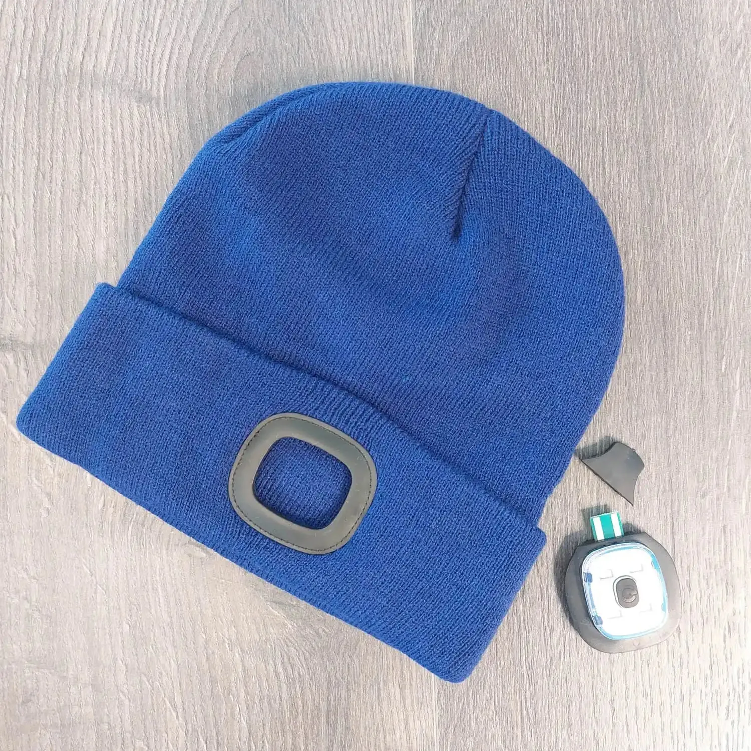 LED Torch Hat - Blue