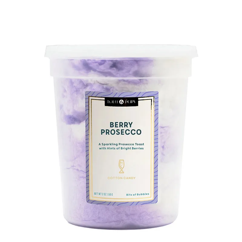 LOLLI & POPS | Berry Prosecco Cotton Candy