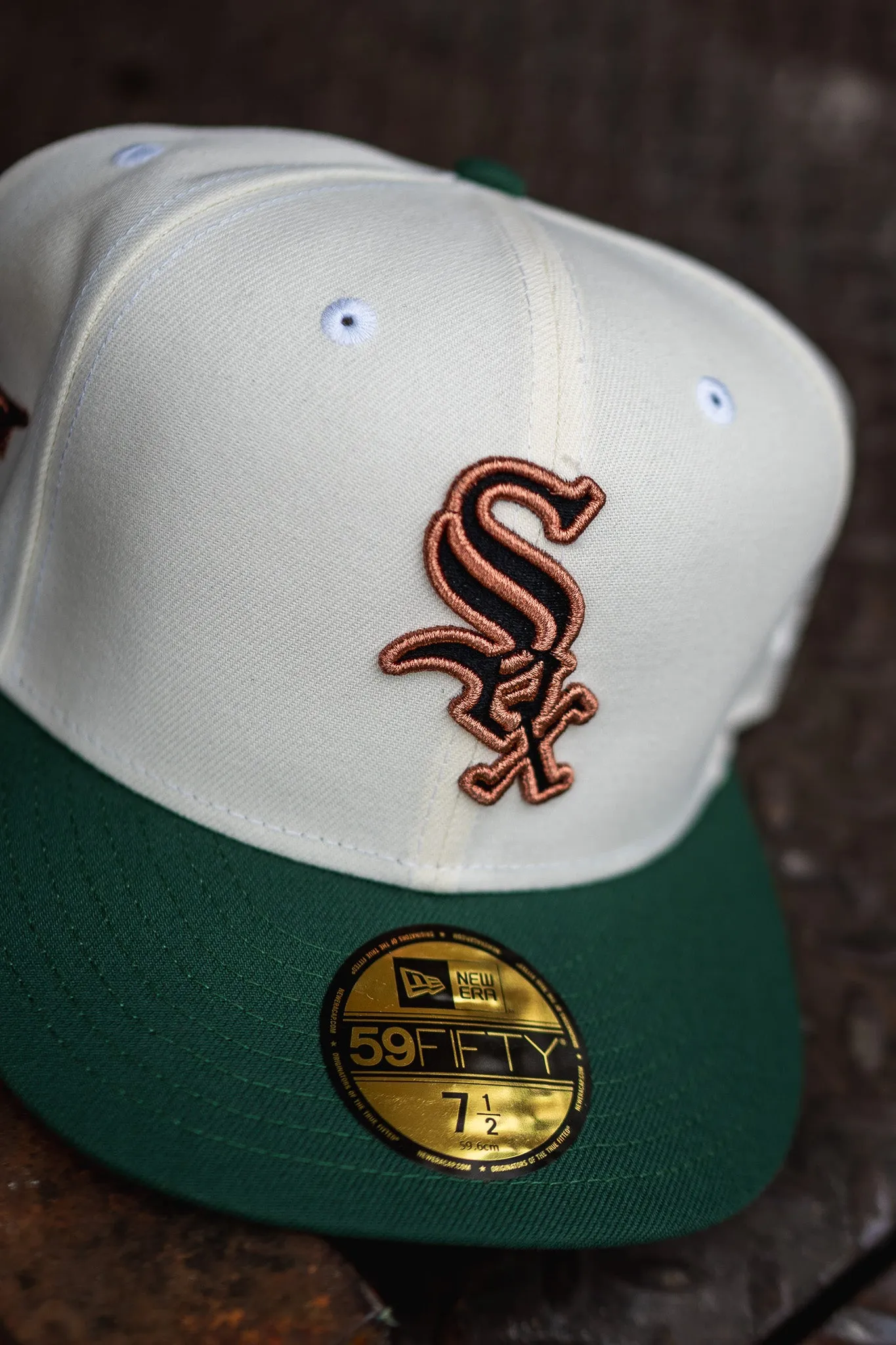 New Era Chicago White Sox Grey UV (Off White/Forest)