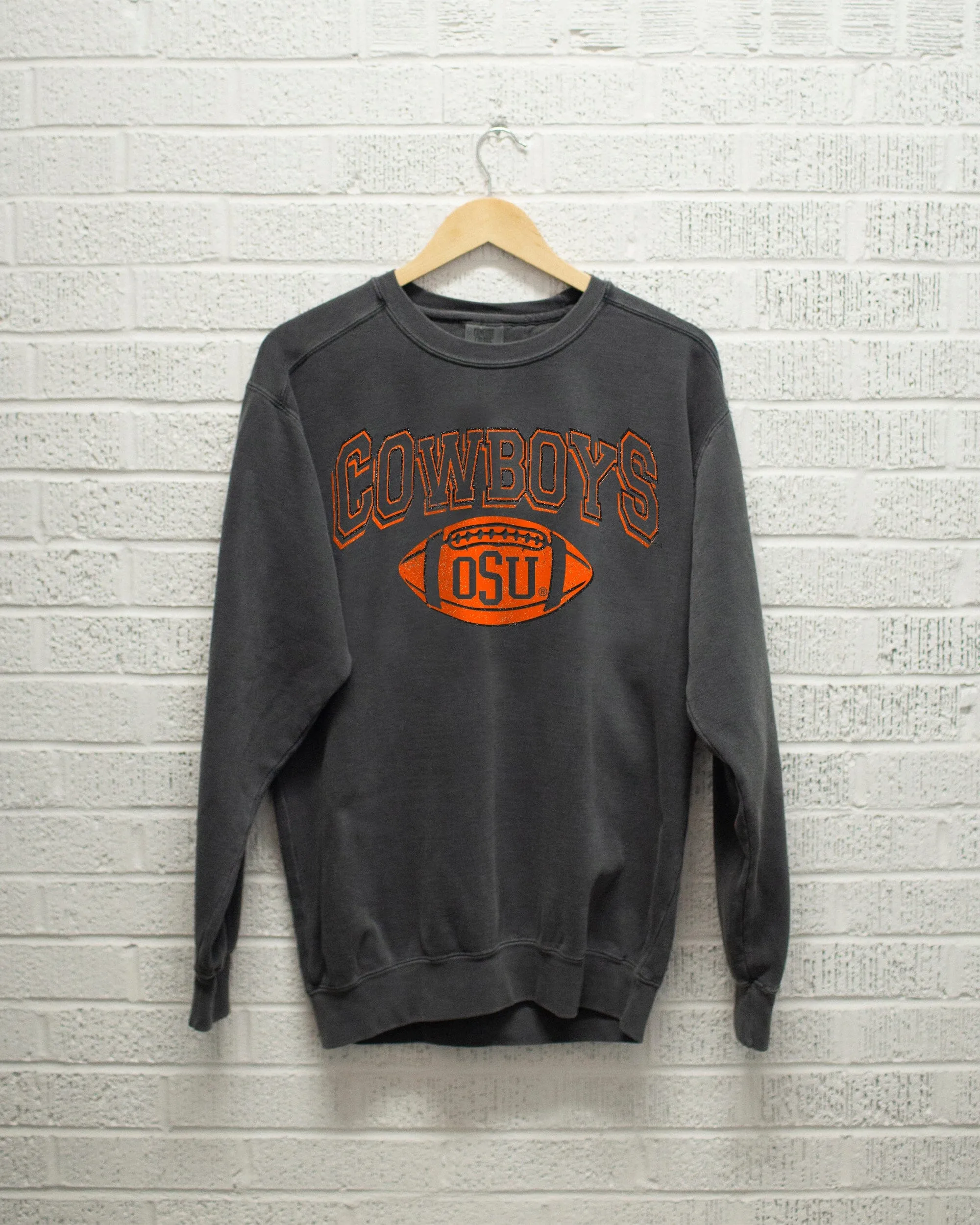 OSU Cowboys Wonka Football Pepper Sweatshirt