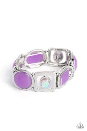 Paparazzi Majestic Mashup - Purple Bracelet