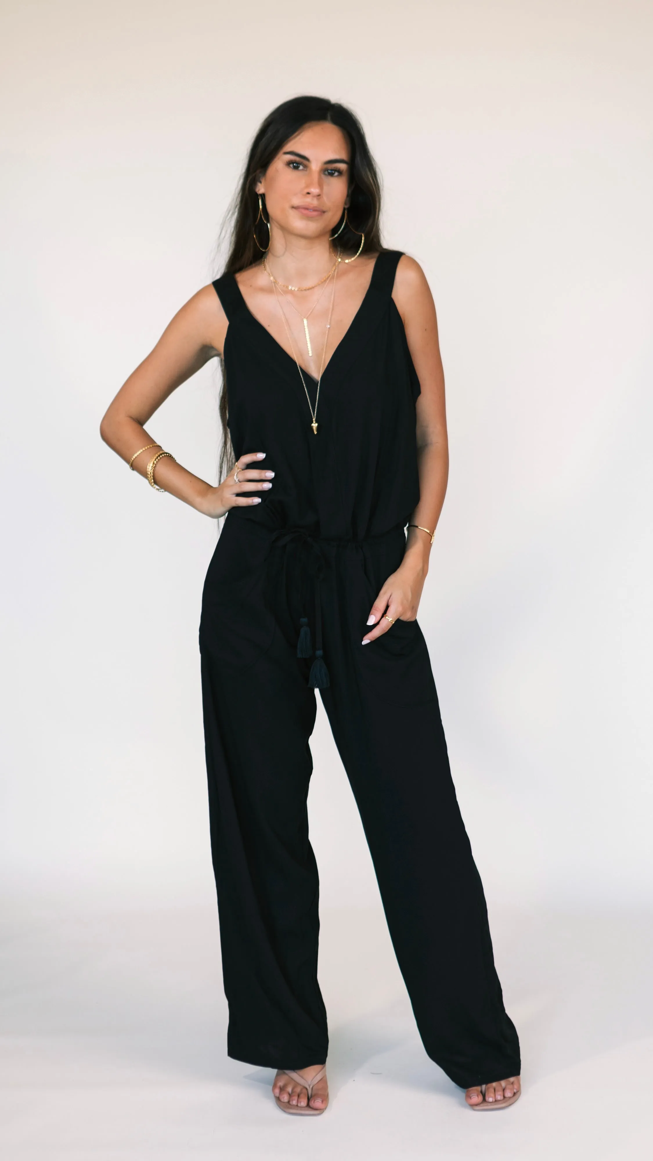 Reeve Jumpsuit / Black