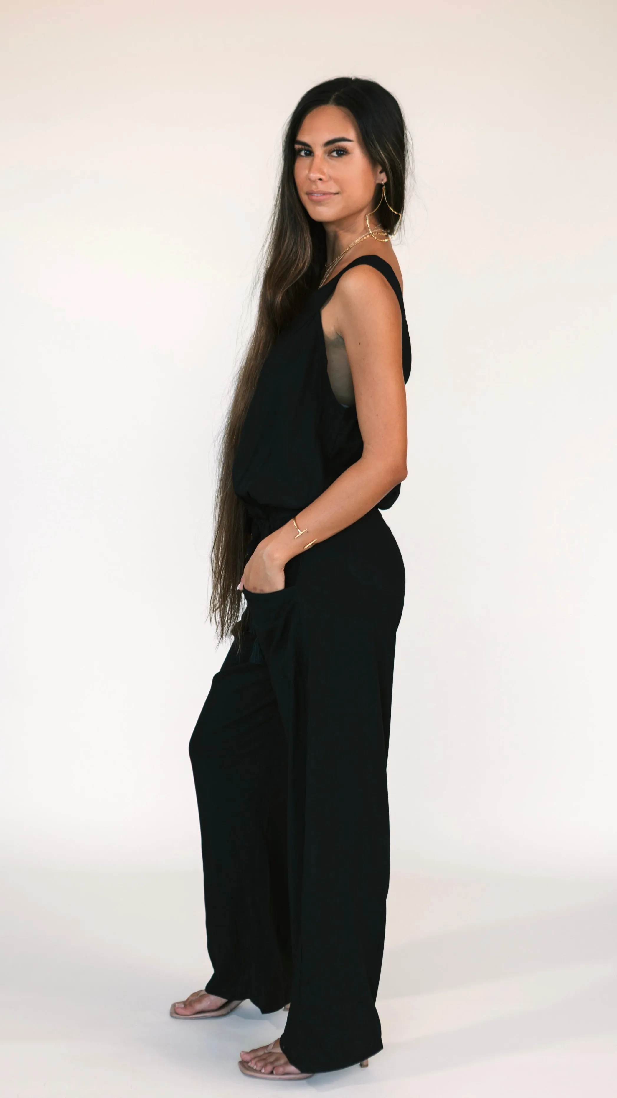 Reeve Jumpsuit / Black