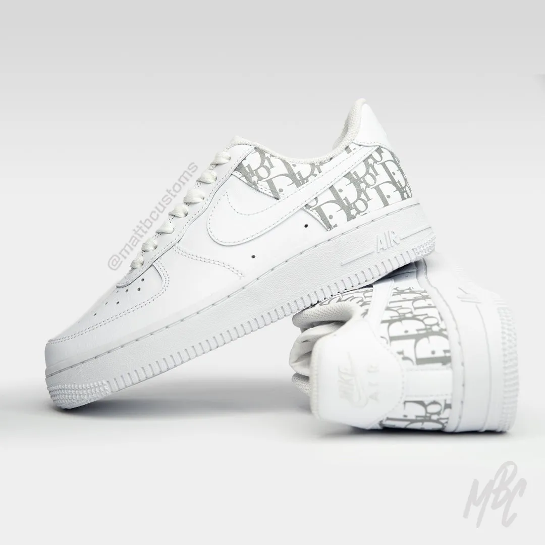 Reflective Oblique Monogram - Air Force 1 Custom