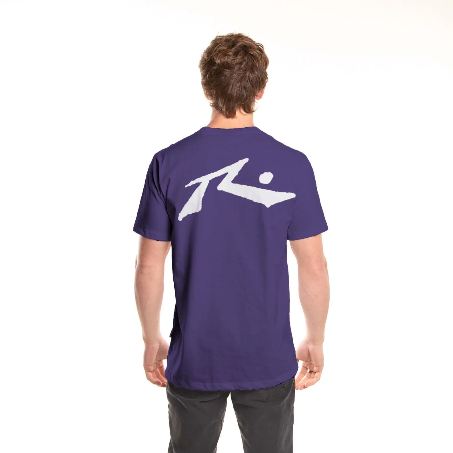 Remera Mc Rusty Competition Tee Purple/White