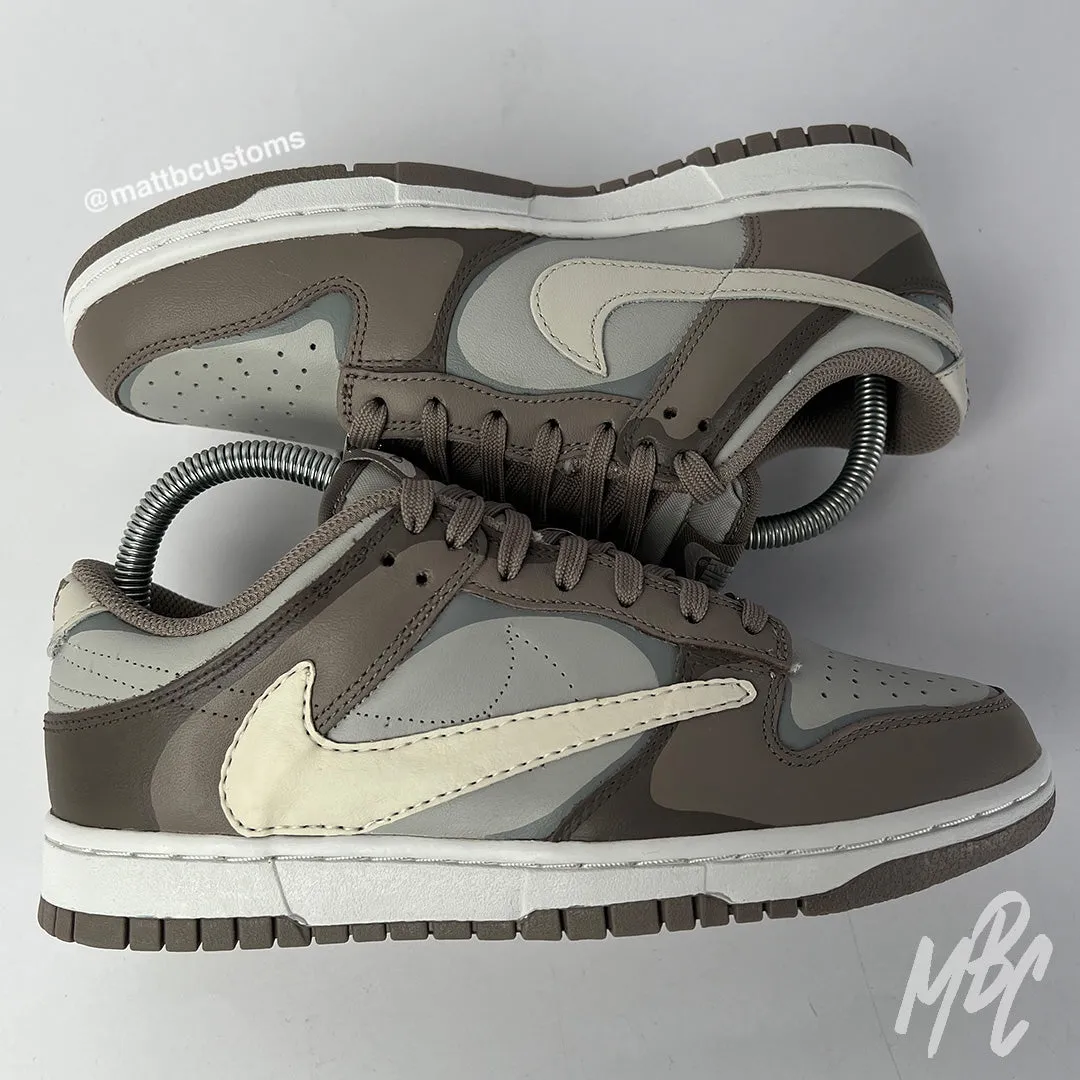 Reverse Swoosh Shadow - Dunk Low Custom