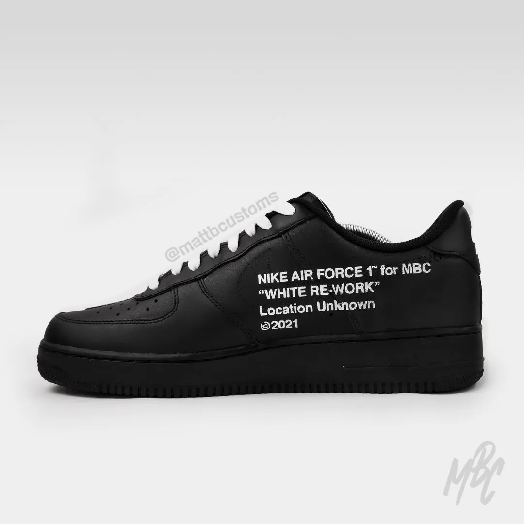 Rework - Air Force 1 Custom