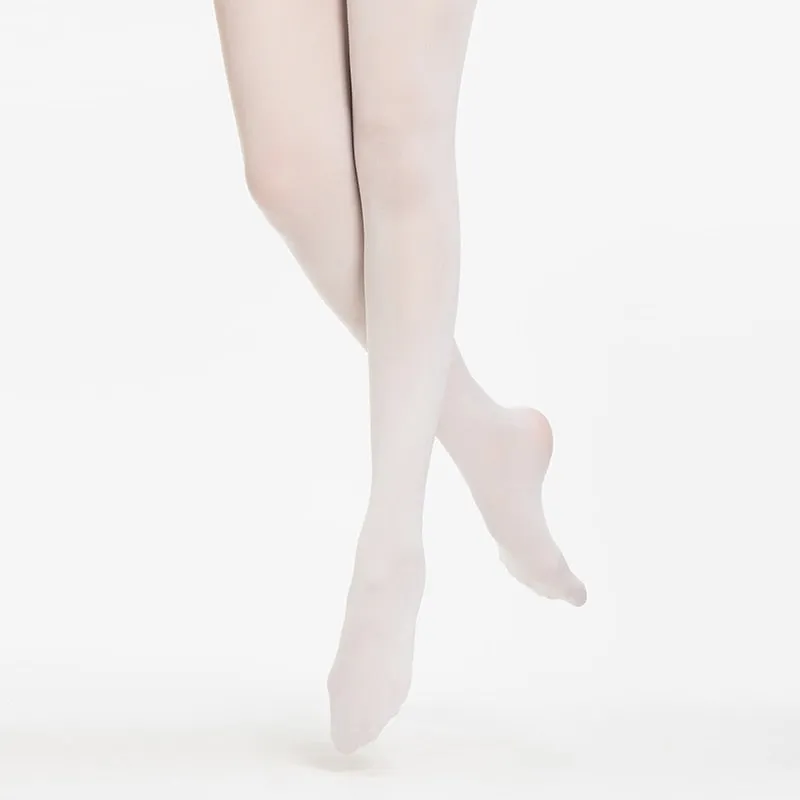 Sansha Adult and Children's Soft Ballet footed Dance Tights t99  Available in Black, White and Ballet Pink