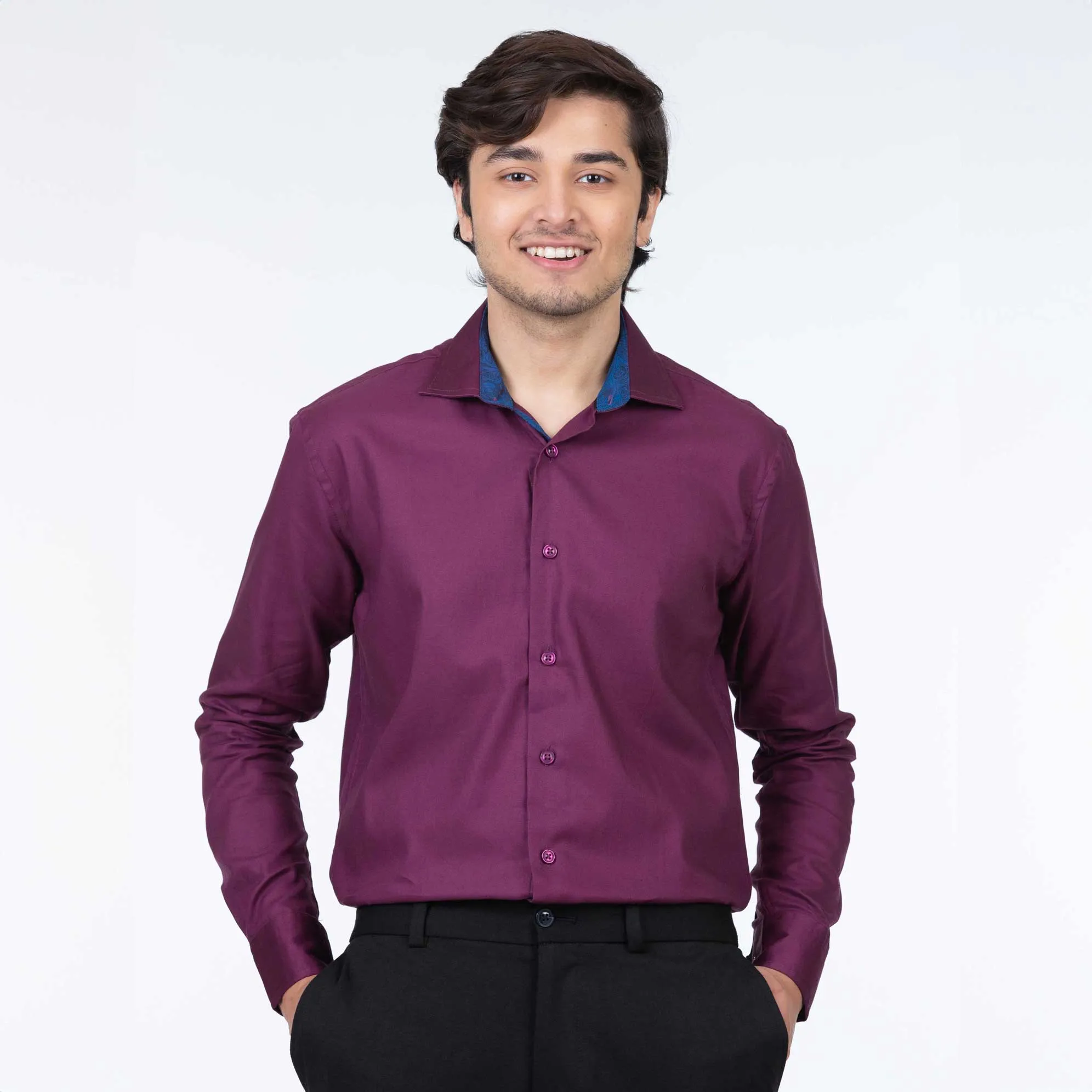 Semi Formal Shirt | Wine