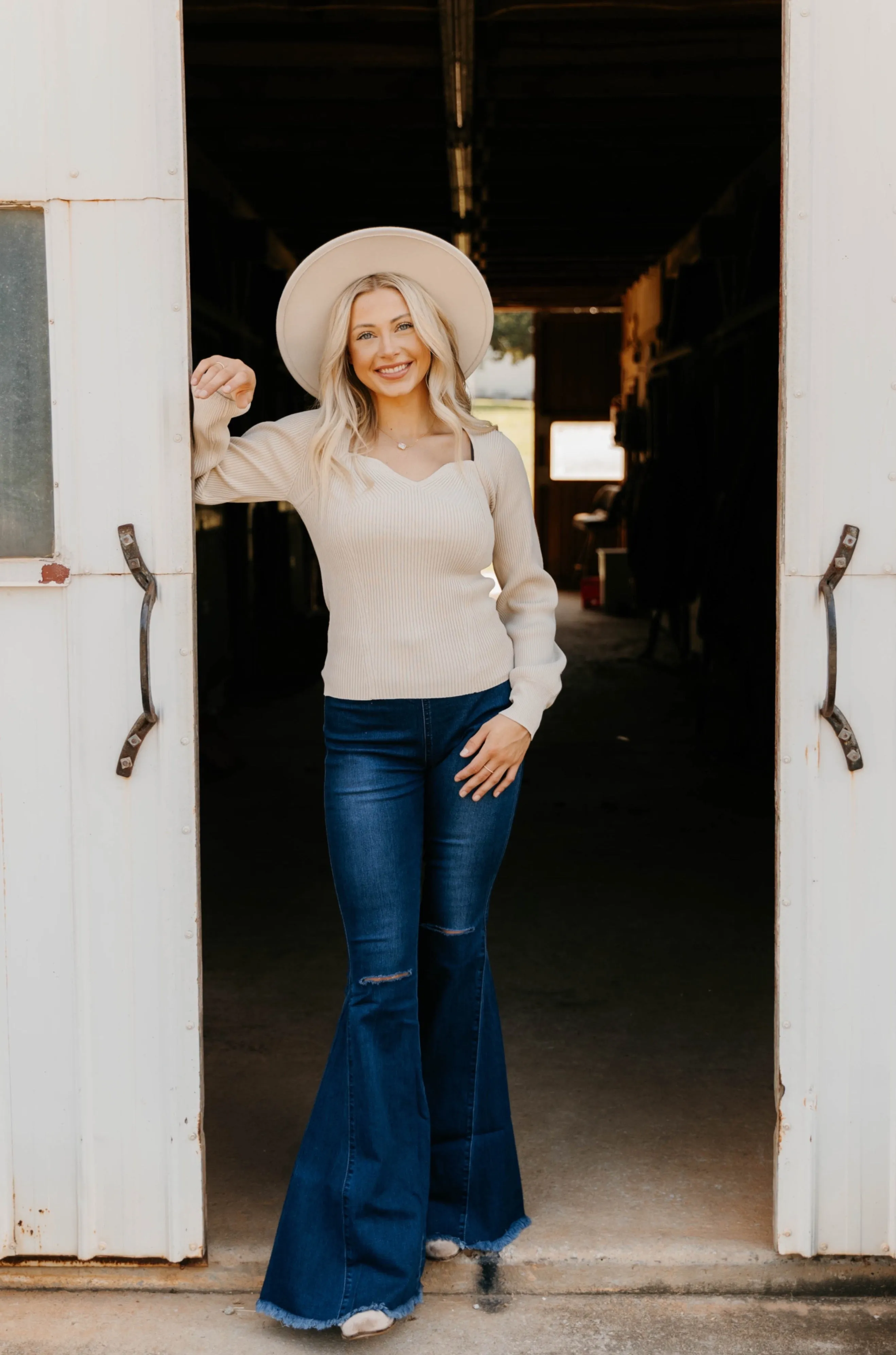 Stephanie Sweetheart Sweater - Final Sale 40% off