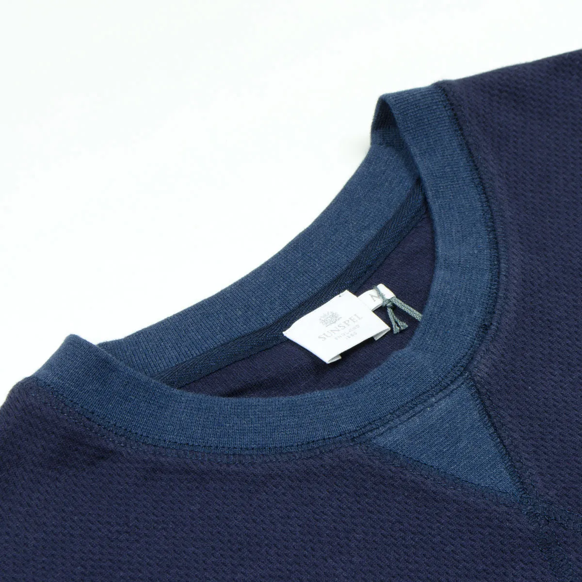 Sunspel - Cellulock Sweater - Navy