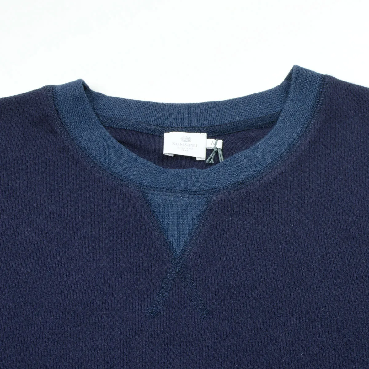 Sunspel - Cellulock Sweater - Navy